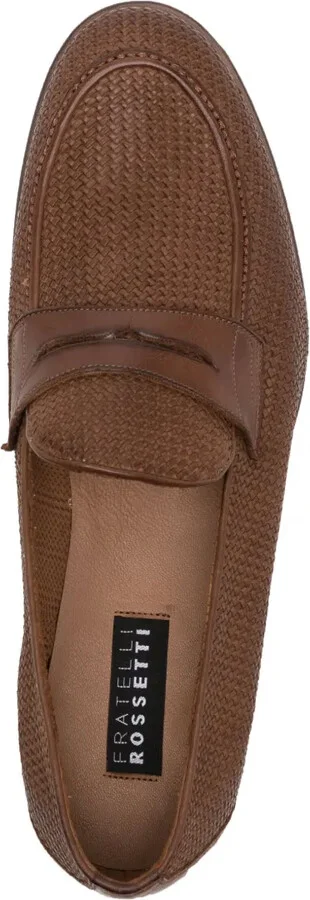 Interwoven Leather Loafers - Image 4