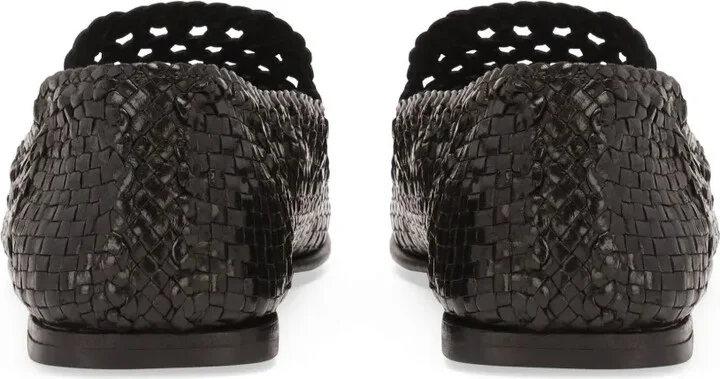 Interwoven Leather Loafers - Image 3