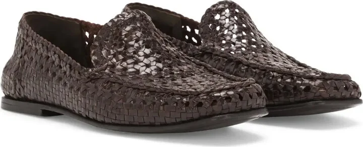 Interwoven Leather Loafers - Image 2