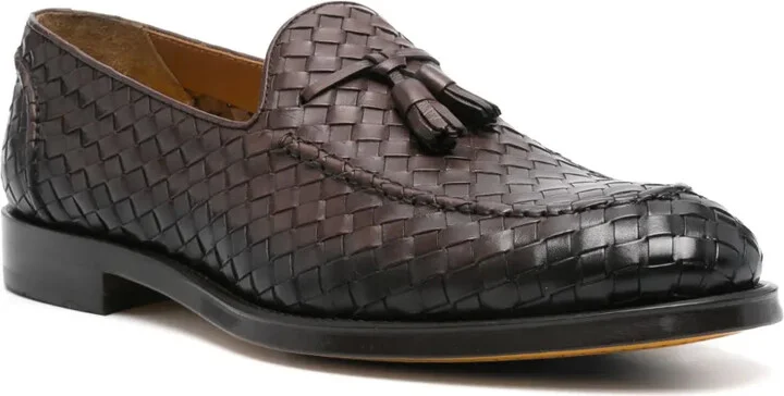Interwoven Leather Loafers - Image 2