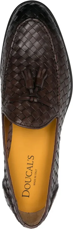Interwoven Leather Loafers - Image 4