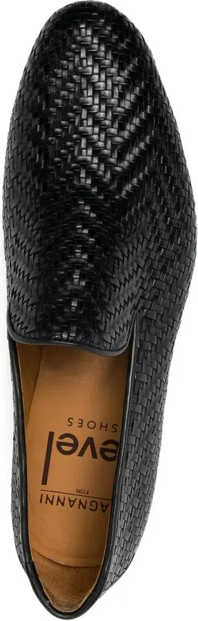 Interwoven Leather Loafers - Image 4