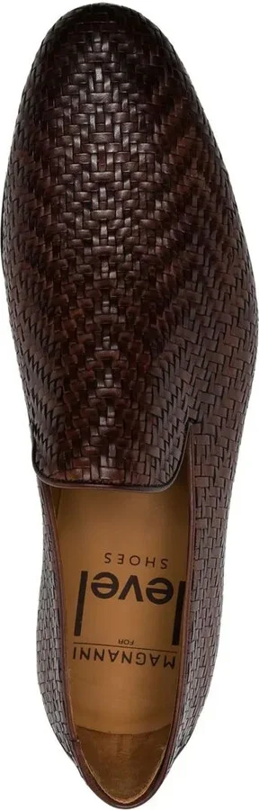 Interwoven Leather Loafers - Image 4