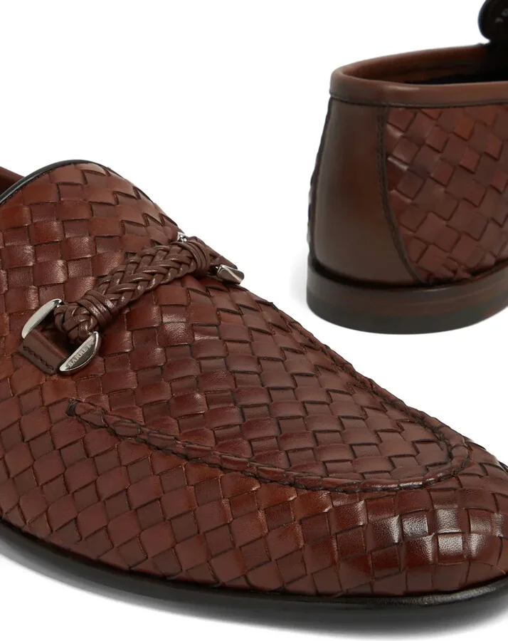 Interwoven Leather Loafers - Image 2