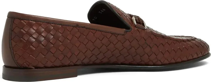 Interwoven Leather Loafers - Image 3