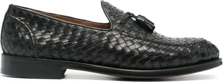 Interwoven Leather Loafers