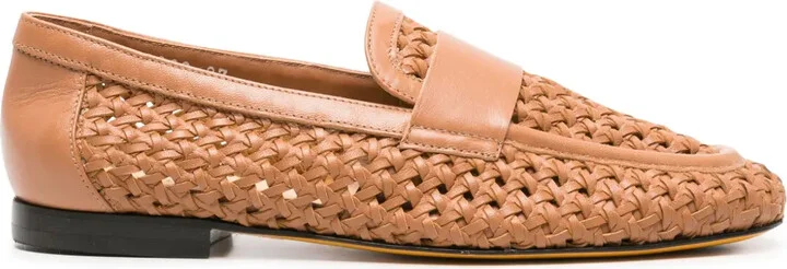 Interwoven Leather Loafers