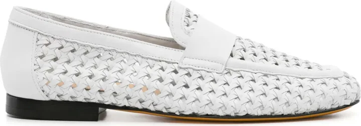 Interwoven Leather Loafers
