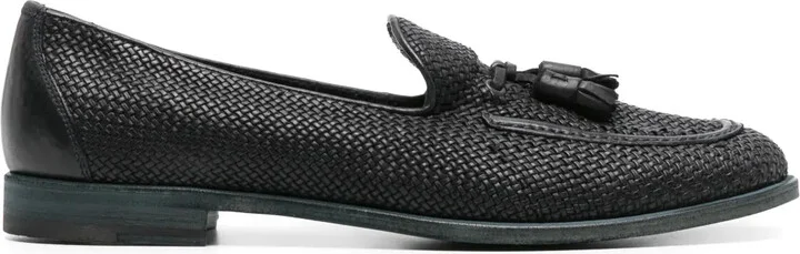 Interwoven Leather Loafers