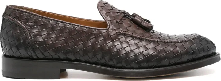 Interwoven Leather Loafers