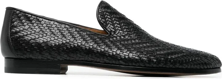 Interwoven Leather Loafers