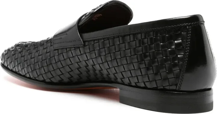 Interwoven-Leather Penny Loafers - Image 3