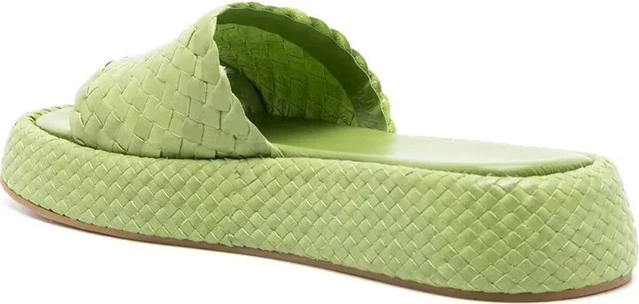 Interwoven Leather Sandals - Image 3