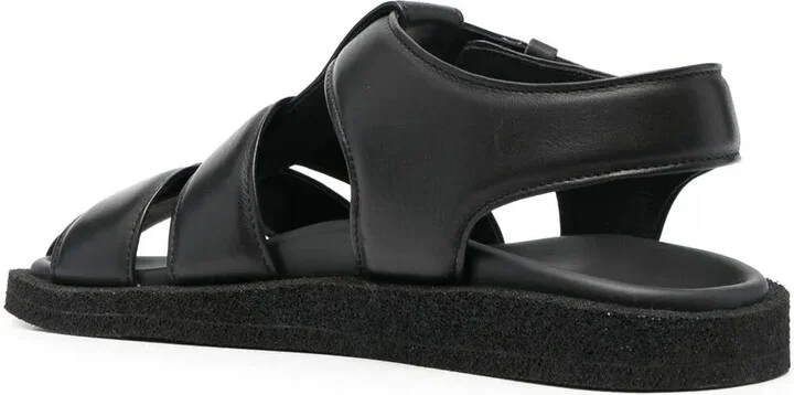 Interwoven Leather Sandals - Image 3