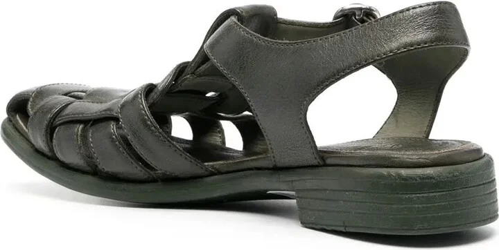 Interwoven Leather Sandals - Image 3
