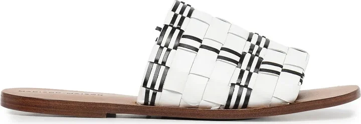 Interwoven Leather Sandals