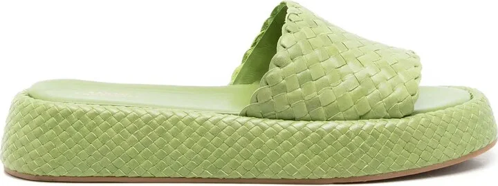 Interwoven Leather Sandals