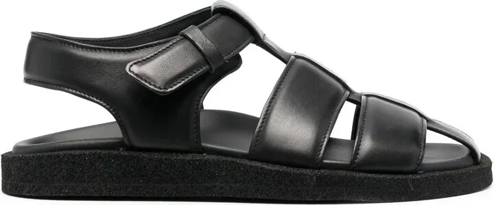 Interwoven Leather Sandals