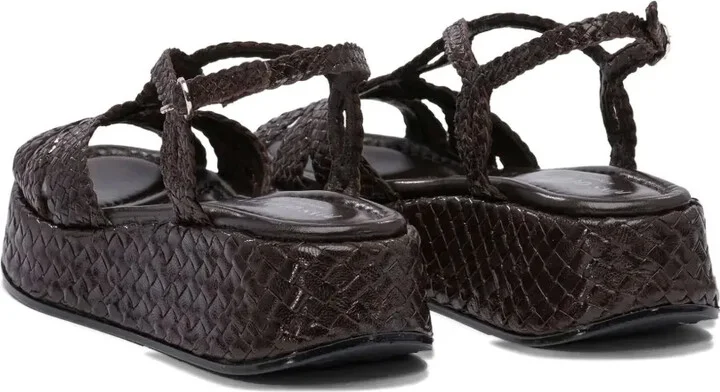 Interwoven Platform Sandals - Image 3