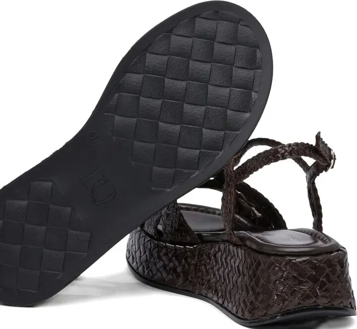Interwoven Platform Sandals - Image 5