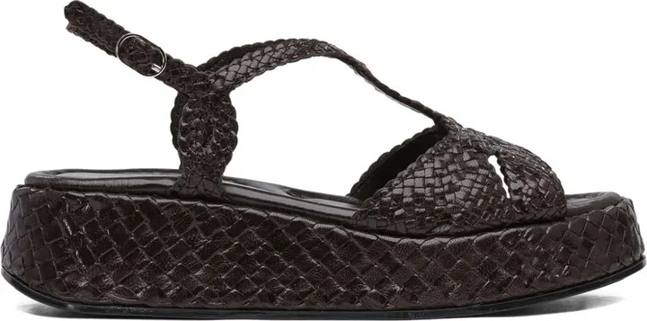 Interwoven Platform Sandals