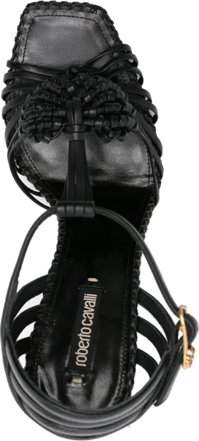 Interwoven-Straps Leather Sandals - Image 4