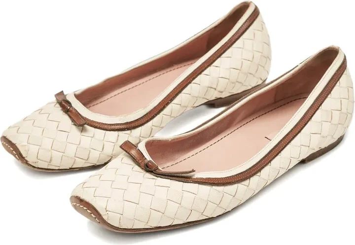Intrecciato Bow ballet flats - Image 2