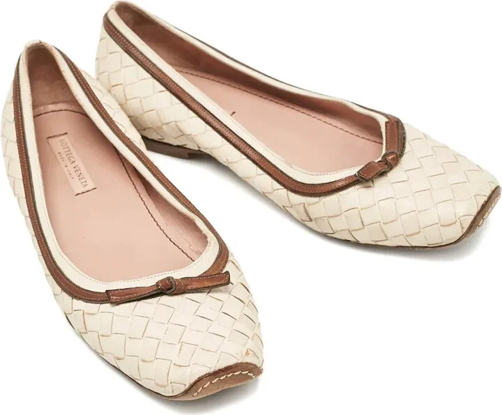 Intrecciato Bow ballet flats - Image 5