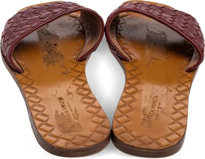 Intrecciato flat sandals - Image 2