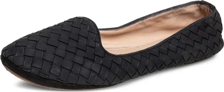 Intrecciato leather ballet flats - Image 2