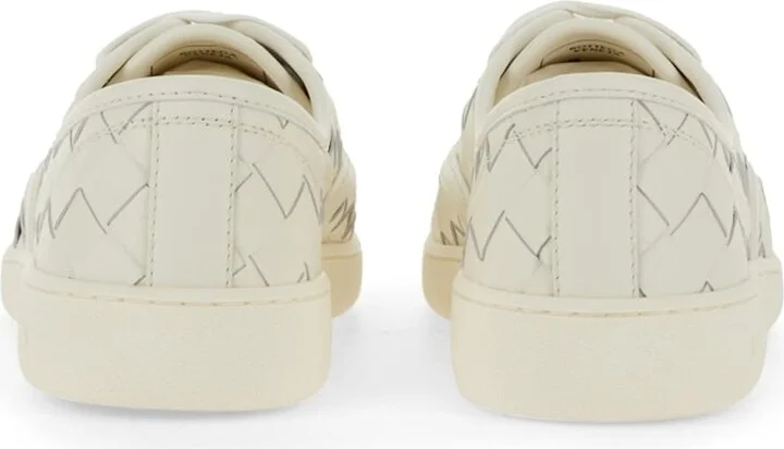 Intrecciato Leather Sneakers - Image 3