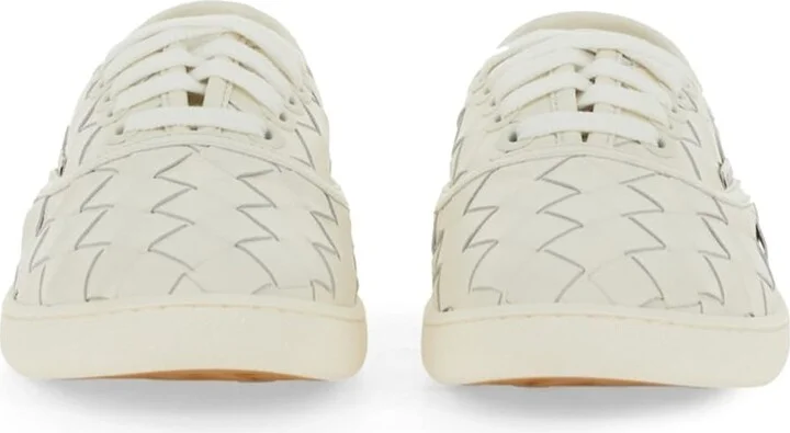 Intrecciato Leather Sneakers - Image 4