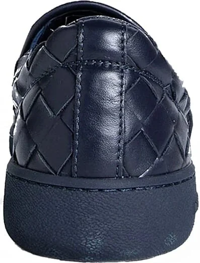 Intrecciato Leather Sneakers - Image 3