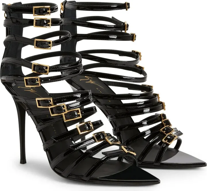 Intriigo Punk 105mm strap-design sandals - Image 2