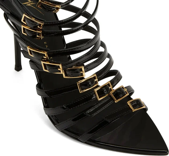 Intriigo Punk 105mm strap-design sandals - Image 4