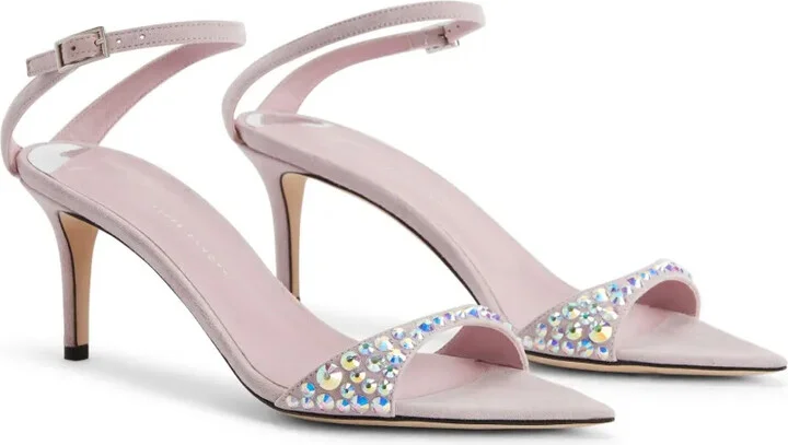 Intriigo Queen 70mm crystal-embellished sandals - Image 2