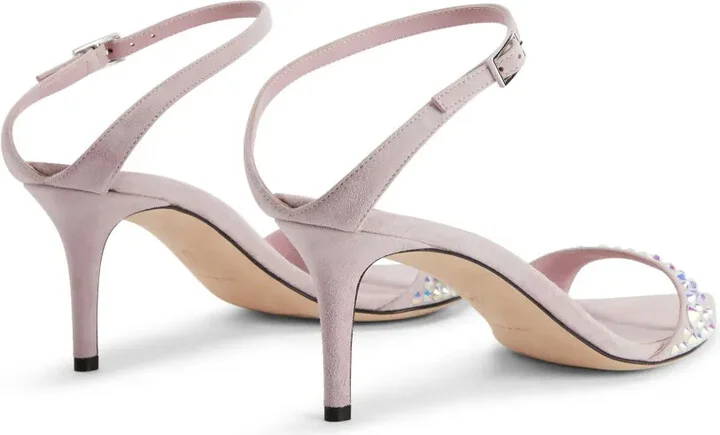 Intriigo Queen 70mm crystal-embellished sandals - Image 3