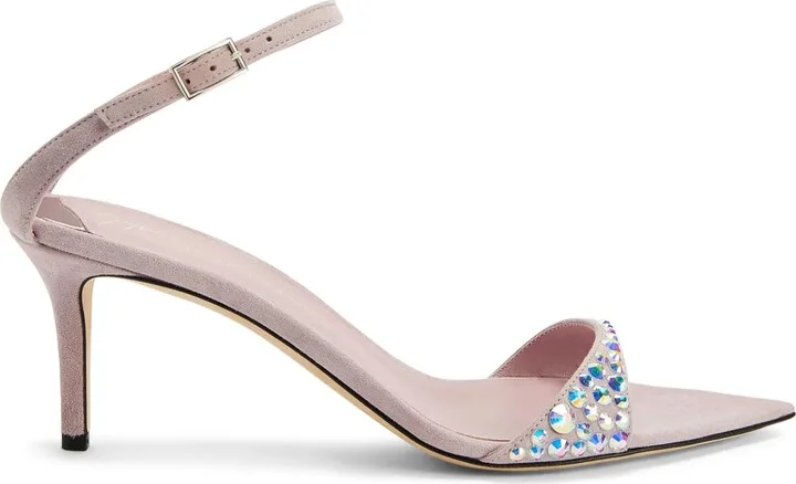 Intriigo Queen 70mm crystal-embellished sandals