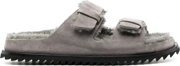 Introspectus 003 suede sandals