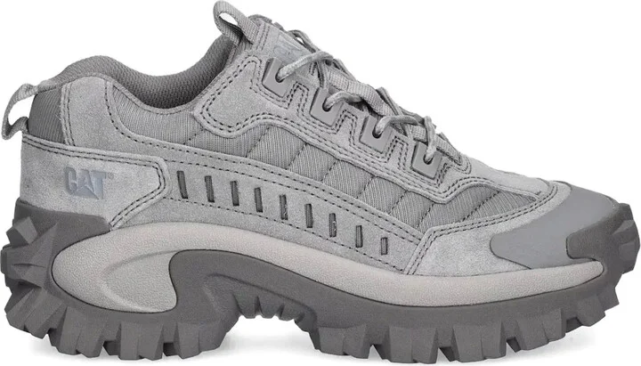 Intruder quilted-panel sneakers