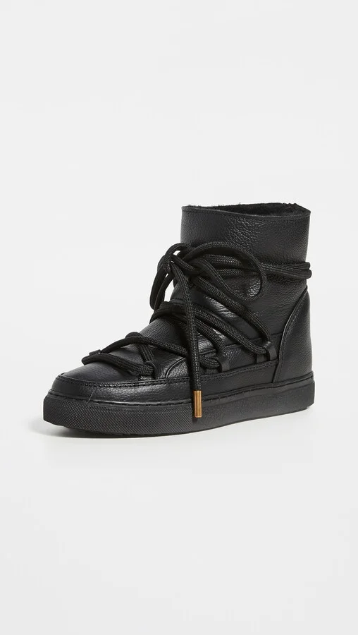Inuikii Full Leather Shearling Sneakers - Image 2