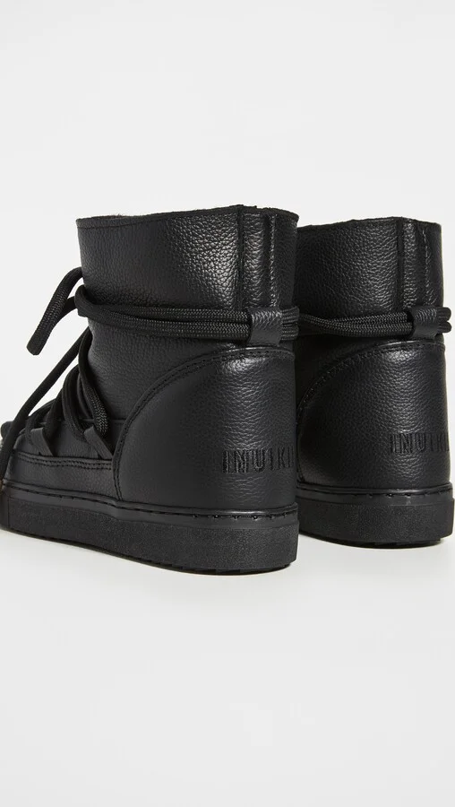 Inuikii Full Leather Shearling Sneakers - Image 4