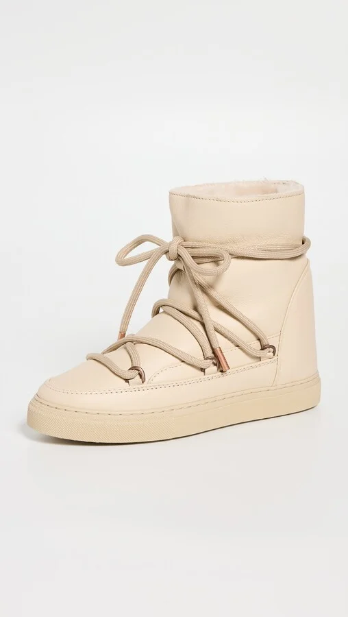 Inuikii Leather Wedge Boots - Image 2
