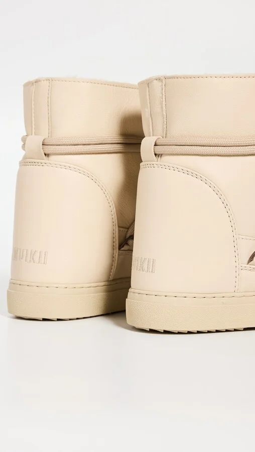 Inuikii Leather Wedge Boots - Image 3