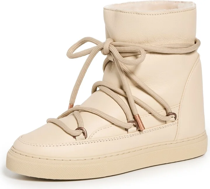 Inuikii Leather Wedge Boots