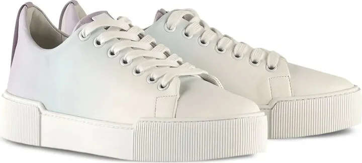 Iny ombre-detail lace-up sneakers - Image 2