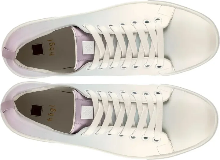 Iny ombre-detail lace-up sneakers - Image 3