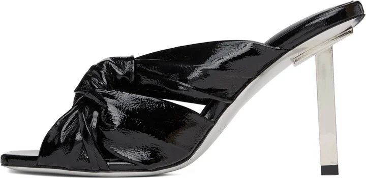 ioannes Black Rococo Sandals - Image 3