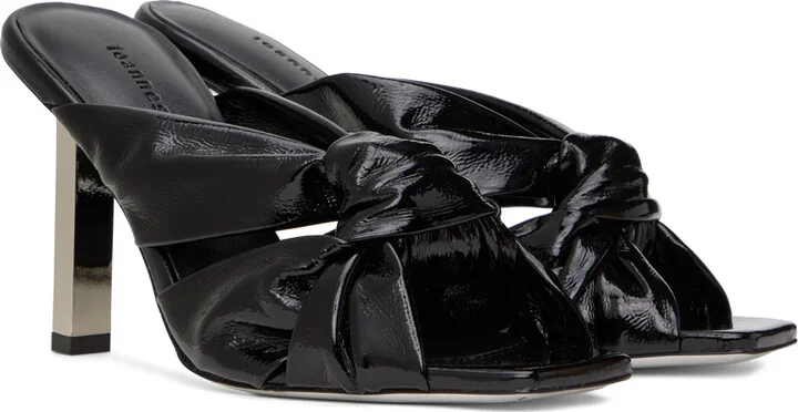 ioannes Black Rococo Sandals - Image 4