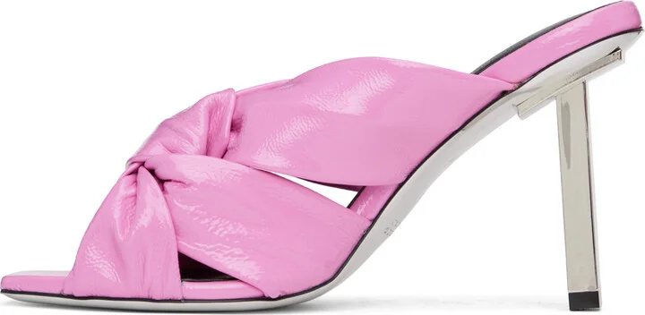 ioannes Pink Rococo Sandals - Image 3